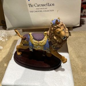 Lenox the carousel lion